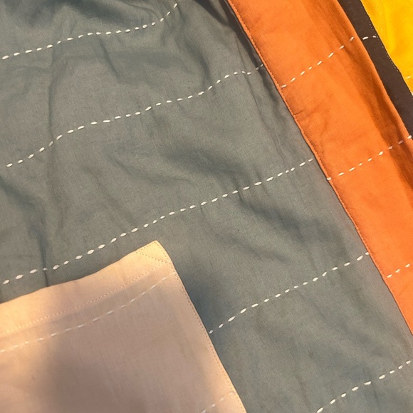 Anchal Colorblock Cotton Robe - Picture 7 of 8